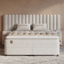 Afbeelding in Gallery-weergave laden, Yolo-deals - Boxspring met opbergruimte - Imperial XL - Beige - 160/180 x 200cm
