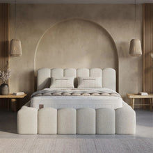 Afbeelding in Gallery-weergave laden, Yolo-deals - Boxspring met opbergruimte - Harmony - Beige - 140/160/180 x 200cm