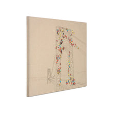 Afbeelding in Gallery-weergave laden, Yolo-deals - Olie-schilderij - Flash Mob II - (100x75cm)