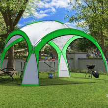 Afbeelding in Gallery-weergave laden, Yolo-deals - Partytent met LED verlichting - Solar - 360 of 460 cm - UV bestendig - Incl opbergtas - Antraciet