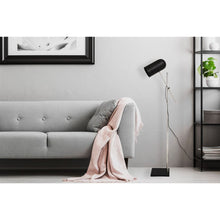 Afbeelding in Gallery-weergave laden, Yolo-deals - Vloerlamp - Celeste 100 - (58x18x138cm) - Zwart/Zilver