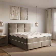 Afbeelding in Gallery-weergave laden, Yolo-deals - Boxspring met opbergruimte - Verdo - Taupe - 140/160/180 x 200/210/220cm