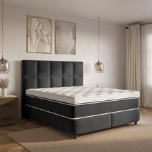 Afbeelding in Gallery-weergave laden, Yolo-deals - Boxspring met Opbergruimte - Neroli - Zwart - 140/160/180 x 200/210/220cm