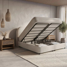 Afbeelding in Gallery-weergave laden, Yolo-deals - Boxspring met opbergruimte - Arcus - Off-white - 140/160/180 x 200cm