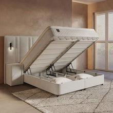 Afbeelding in Gallery-weergave laden, Yolo-deals - Boxspring met opbergruimte - Royal XL - Beige - 160/180 x 200cm