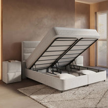 Afbeelding in Gallery-weergave laden, Yolo-deals - Boxspring met opbergruimte - Horizon - Off-white - 140/160/180 x 200cm