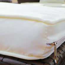 Afbeelding in Gallery-weergave laden, Yolo-deals - Polyrattan Lounge eiland met LED verlichting - Solar - 180/210 cm - Inclusief kussens - UV bestendig - Diverse kleuren