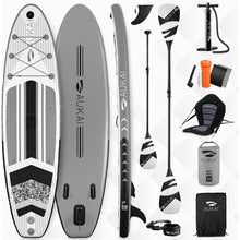 Afbeelding in Gallery-weergave laden, Yolo-deals - Supboard Pro - 320 cm - Incl kayak paddle en zitje - Geschikt tot 200KG - Diverse kleuren
