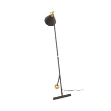 Afbeelding in Gallery-weergave laden, Yolo-deals - Vloerlamp - Celeste 200  - (LxBxH) 59 x 32 x 144 cm - Zwart/Goud of Zwart/Zilver
