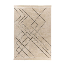 Afbeelding in Gallery-weergave laden, Yolo-deals - Tapijt - Mylen 600 - (200x290cm) - Crème/Zwart
