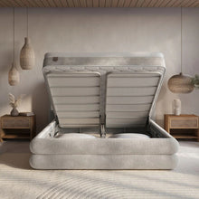 Afbeelding in Gallery-weergave laden, Yolo-deals - Boxspring met opbergruimte - Halo - Beige - 160/180 x 200cm
