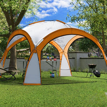 Afbeelding in Gallery-weergave laden, Yolo-deals - Partytent met LED verlichting - Solar - 360 of 460 cm - UV bestendig - Incl opbergtas - Antraciet
