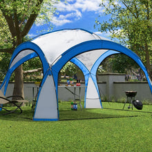 Afbeelding in Gallery-weergave laden, Yolo-deals - Partytent met LED verlichting - Solar - 360 of 460 cm - UV bestendig - Incl opbergtas - Antraciet
