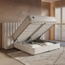 Afbeelding in Gallery-weergave laden, Yolo-deals - Boxspring met opbergruimte - Imperial XL - Beige - 160/180 x 200cm
