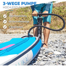 Afbeelding in Gallery-weergave laden, Yolo-deals - Supboard Ocean - 320 cm - Incl kayak paddle en zitje - Geschikt tot 200KG - Diverse kleuren
