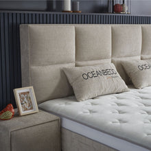 Afbeelding in Gallery-weergave laden, Yolo-deals - Boxspring met opbergruimte - Ocean - Beige - 140/160/180 x 200cm

