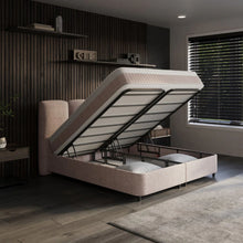 Afbeelding in Gallery-weergave laden, Yolo-deals - Boxspring met opbergruimte - Allure - Taupe - 140/160/180 x 200cm
