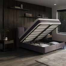 Afbeelding in Gallery-weergave laden, Yolo-deals - Boxspring met opbergruimte - Allure - Antraciet - 140/160/180 x 200cm
