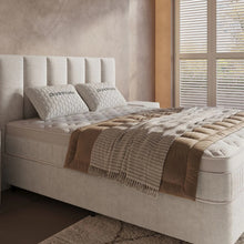 Afbeelding in Gallery-weergave laden, Yolo-deals - Boxspring met opbergruimte - Linea - Beige - 140/160/180 x 200cm
