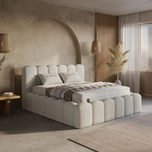 Afbeelding in Gallery-weergave laden, Yolo-deals - Boxspring met opbergruimte - Harmony - Beige - 140/160/180 x 200cm

