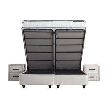 Afbeelding in Gallery-weergave laden, Yolo-deals - Boxspring met opbergruimte - Mode - Beige - 140/160/180 x 200cm
