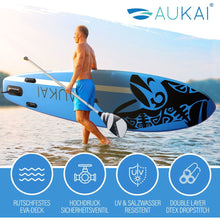 Afbeelding in Gallery-weergave laden, Yolo-deals - Supboard Ocean - 320 cm - Incl kayak paddle en zitje - Geschikt tot 200KG - Diverse kleuren
