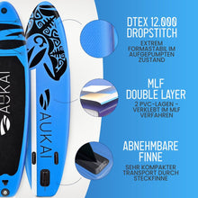 Afbeelding in Gallery-weergave laden, Yolo-deals - Supboard Ocean - 320 cm - Incl kayak paddle en zitje - Geschikt tot 200KG - Diverse kleuren
